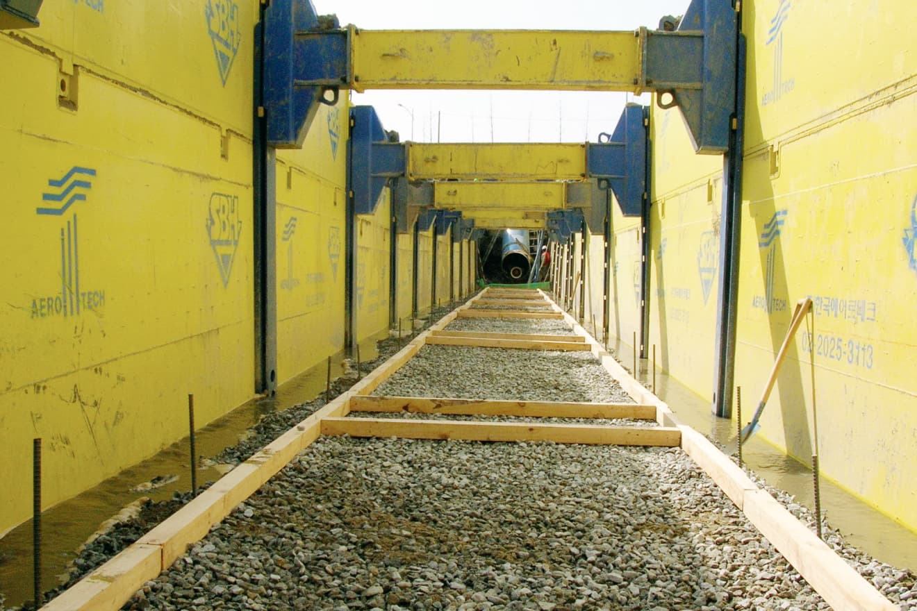 SINGLE SLIDE RAIL 시공사례